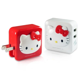 【HELLO KITTY】iChargerII AC 轉 USB 充電器(KT-CR02)