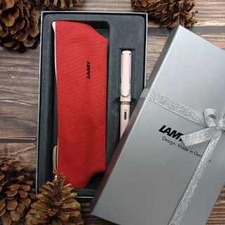 【LAMY】2019年度限量馬卡龍櫻花粉鋼筆筆袋禮盒(36)