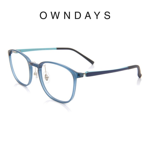 【OWNDAYS】AIR Ultem 高彈輕盈系列光學眼鏡(AU2091T-1A C4)