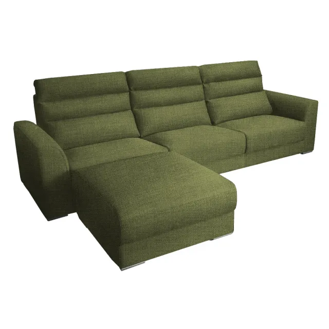 【IHouse】品川 可調節機能貓抓皮L型沙發(優質靠枕設計)