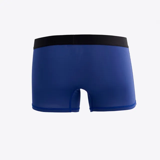 【Anden Hud】男款_吸濕排汗機能系列．短版腰帶平口內褲(星系藍-超越自我)