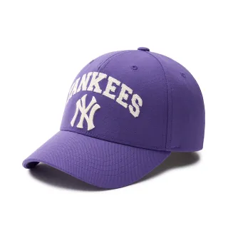 【MLB】可調式硬頂棒球帽 五分割帽 Varsity系列 紐約洋基隊(3ACPV033N-50VOS)