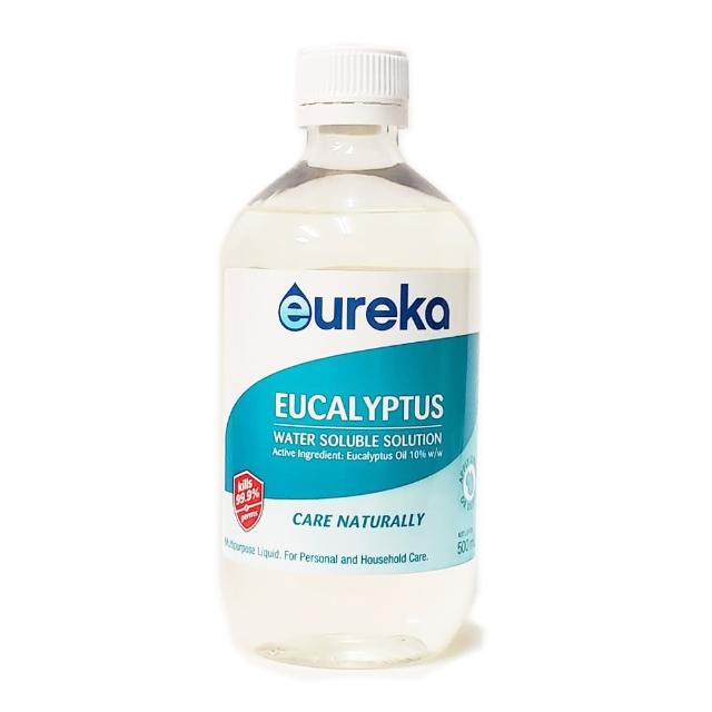 【EUREKA 悠芮卡】尤加利萬用清潔除臭液 內含10%尤卡利精油(居家清潔 拖地洗衣 塵遠離 芳香除臭)