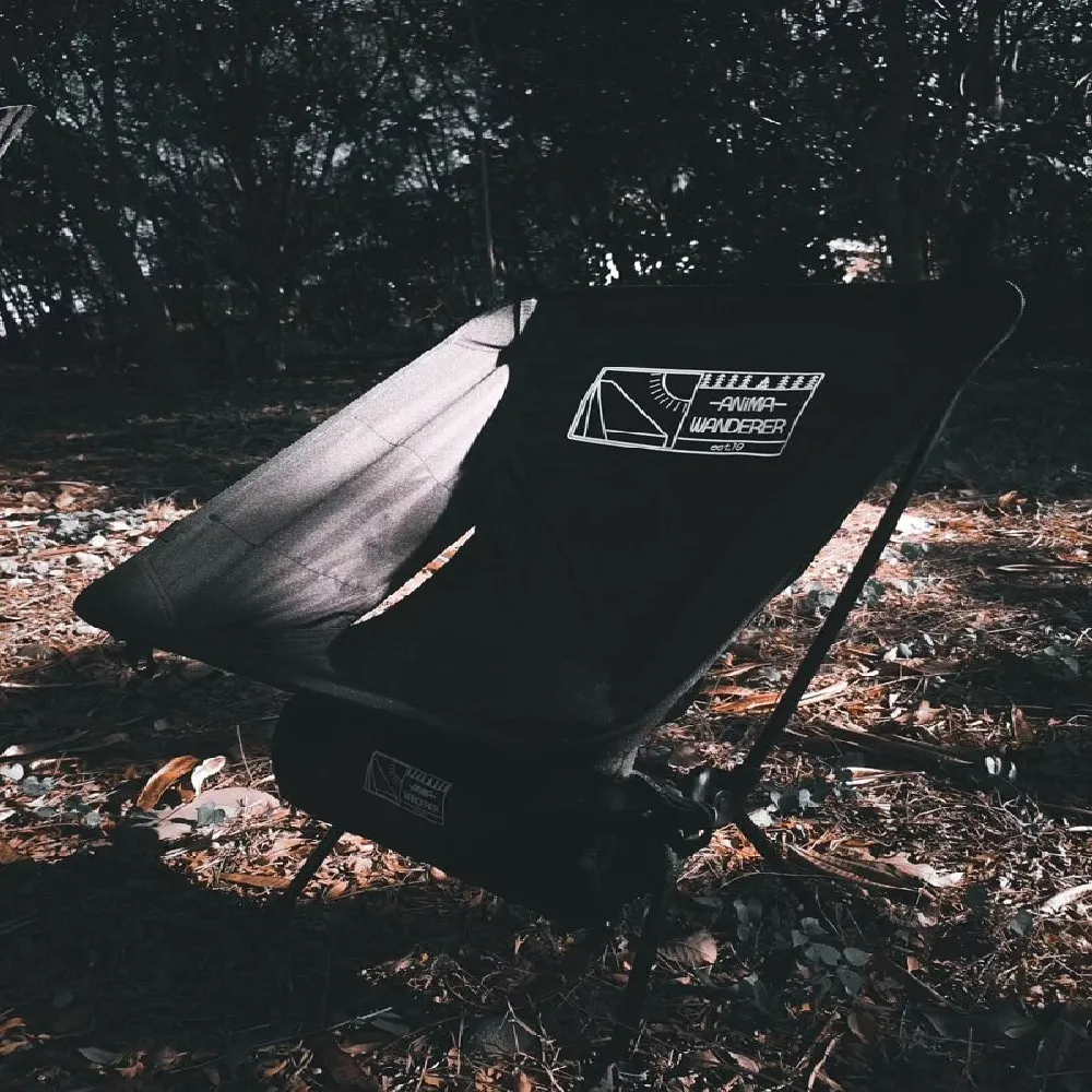 【ANiMA WANDERER】BLN-03 Chair Black Mini 全黑戶外摺疊露營椅(童款)