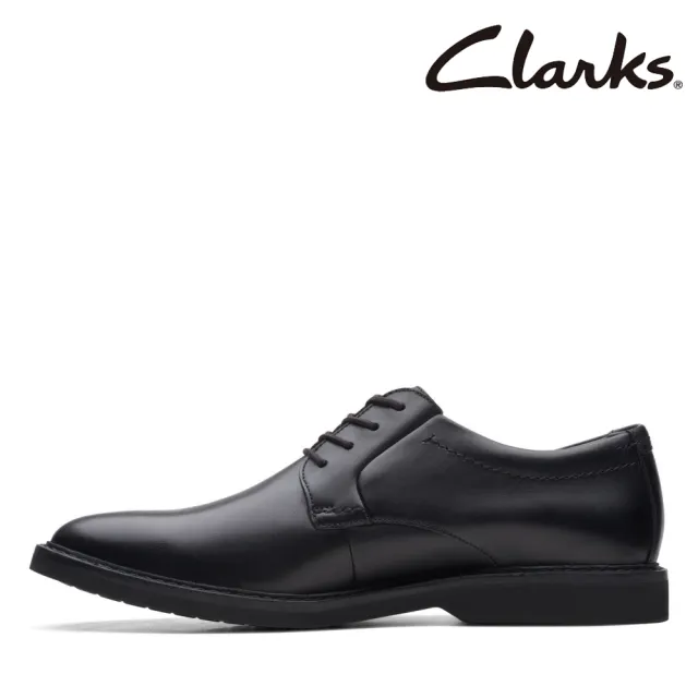 【Clarks】男鞋Atticus LT Lo GTX全新升級GTX防水正裝休閒鞋 皮鞋(CLM61226D)