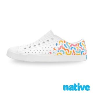 【Native Shoes】JEFFERSON SUGARLITE 男/女鞋(貝殼白x繽紛樂)