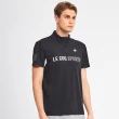 【LE COQ SPORTIF 公雞】冰涼紗基礎百搭短袖立領衫 男-4色-LOR21841