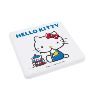 【收納王妃】三麗鷗 Sanrio Hello Kitty珪藻土杯墊2入組 矽藻土 硅藻土(10x10cm)