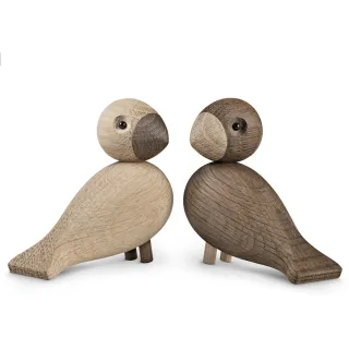 【北歐櫥窗】Kay Bojesen Lovebirds 木頭愛情對鳥