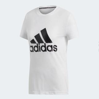 【adidas 愛迪達】Adidas W MH BOS TEE 女 運動 休閒 圓領 短袖 上衣 舒適 棉T 愛迪達 白(DZ0013)