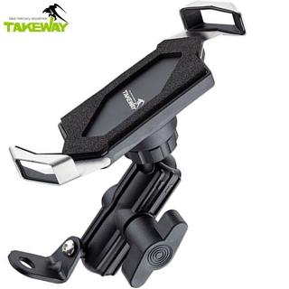 【TAKEWAY】黑隼Z航太鋁合金機車手機座LA1-PH05(即T-PH05-LA 手機夾 手機架)