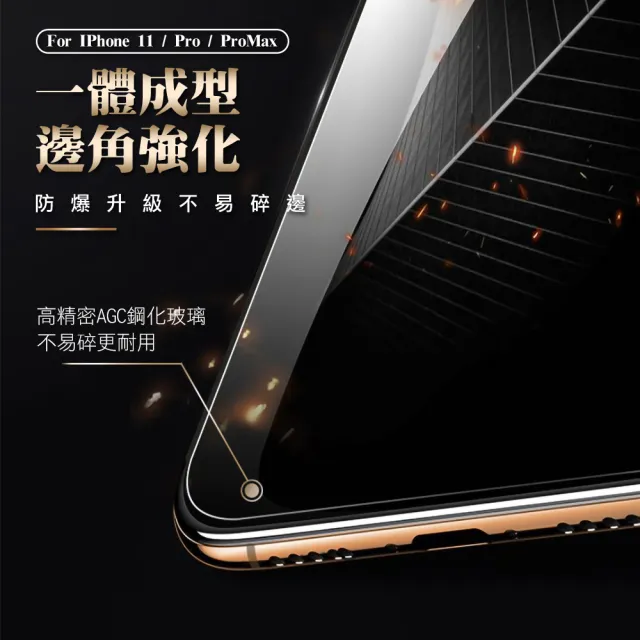 iPhone 11 Pro Max 保護貼手機半屏高清透明9H鋼化玻璃膜(11ProMax鋼化膜 11ProMax保護貼)