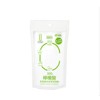 【UdiLife】檸檬酸清潔粉 300g x 6包組(除垢 清潔 去除異味)