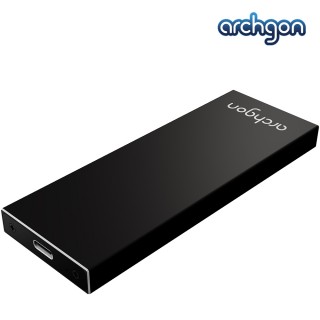 【archgon 亞齊慷】M.2 SATA 2280 NGFF SSD 固態硬碟外接盒 USB3.1 GEN2(MSD-211)