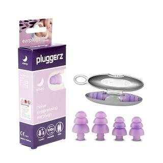 【Pluggerz】荷蘭進口 睡眠耳塞 聲音濾波器 1大1小2副裝(耳塞 睡眠耳塞 聲音濾波器)