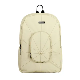 【URBAN FOREST 都市之森】樹-摺疊後背包/雙肩包(淺卡其)