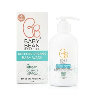 【澳洲 Baby Bean Organics】天然有機認證嬰兒沐浴洗髮露(250ml)