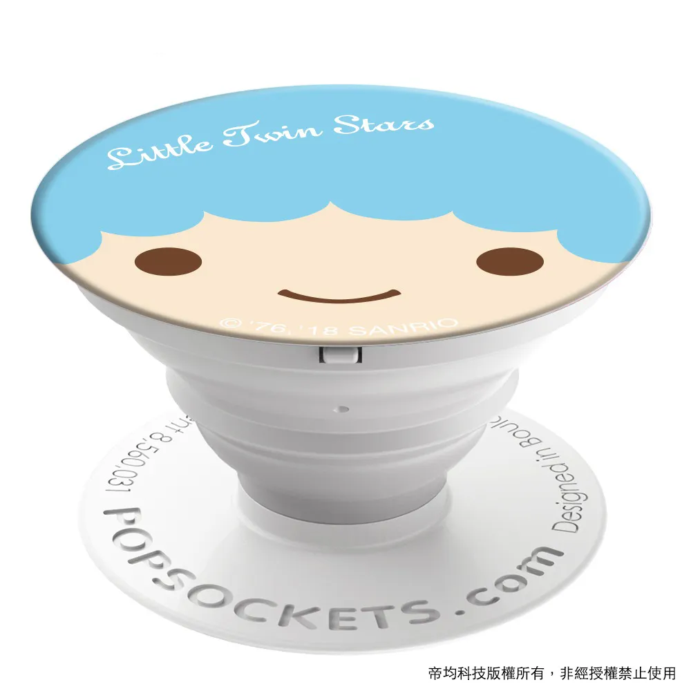 【PopSockets 泡泡騷】美國 No.1 時尚手機支架-雙子星-經典KIKI