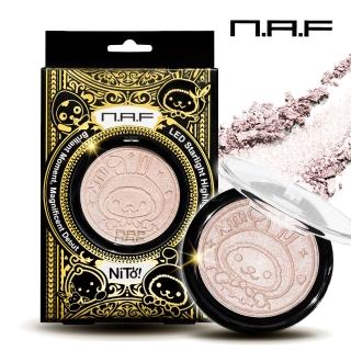【NAF】NAF-LED星光打亮餅-妮兔金裝版(打亮餅 修容)