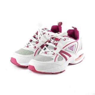 【JUMP】22.5-25.5 cm 女鞋 653輕量氣墊運動鞋 白桃(0)