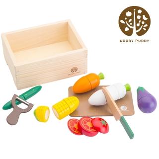 【WOODY PUDDY】蔬果切切 /十件組 親子良品(臺灣總公司代理貨)