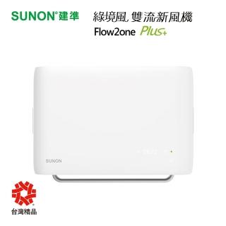 【SUNON 建準】Flow2one PLUS+綠境風雙流新風機AHR15T24-01S