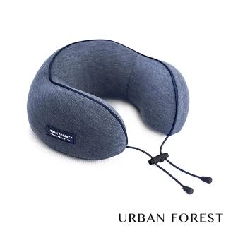【URBAN FOREST 都市之森】花捲-旅行頸枕/午睡枕(藏青)