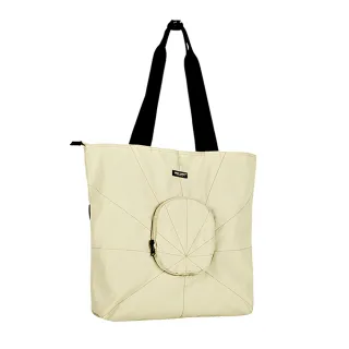 【URBAN FOREST 都市之森】樹-摺疊托特包/側肩包(淺卡其)