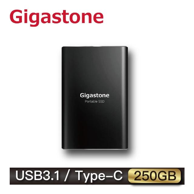 【GIGASTONE 立達】P250 250GB SATA ssd外接式固態硬碟(讀500M/寫450M/支援PS5遊戲儲存)