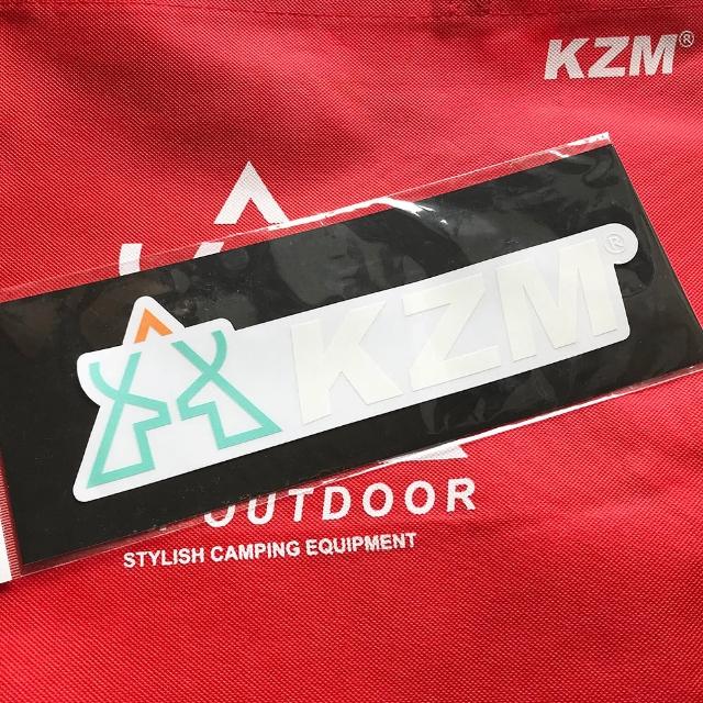 【KAZMI】KZM 汽車防水貼紙(車貼)
