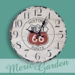 【Meric Garden】風格仿舊裝飾壁掛式時鐘/壁鐘/掛鐘_2入/組