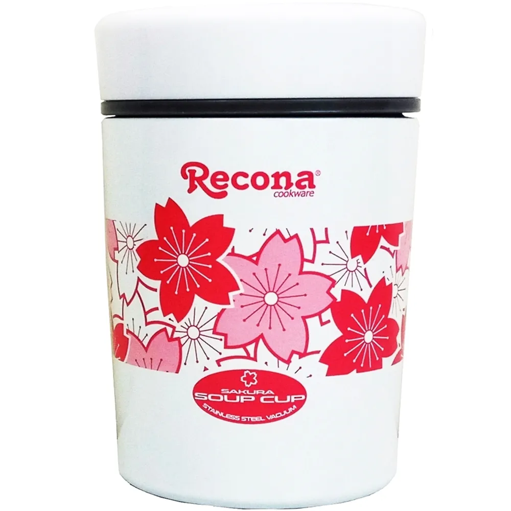 【Recona】櫻花燜燒罐500mlx1內蓋不繡鋼