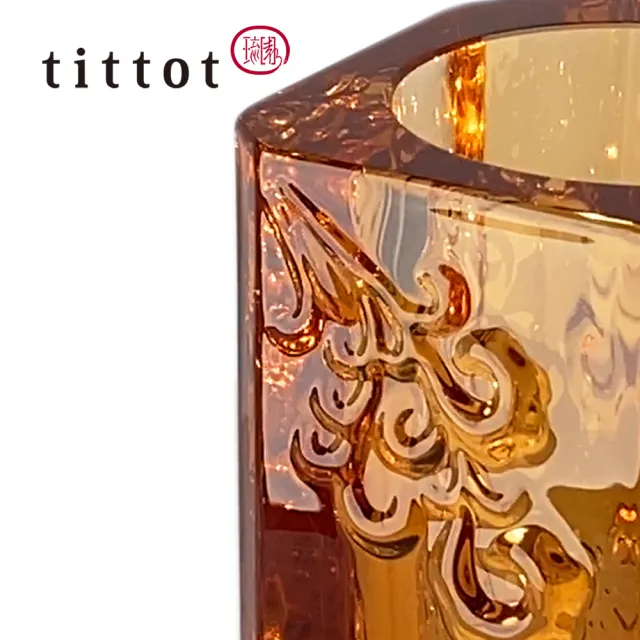 【tittot 琉園】欣欣向榮_團購10入組_祝福_筆筒(送禮/琉璃/禮物/玻璃/水晶/擺飾/禮贈/企業/文創/筆筒)