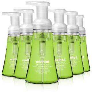 【method 美則】綠茶蘆薈泡沫洗手露(300ml x6罐)