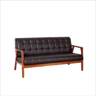 【WAKUHOME 瓦酷家具】Chloe北歐復古風3人座沙發 A025-300