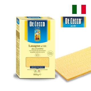 【DE CECCO 得科】DE CECCO千層義大利麵N.112 500G/包(進口食材)