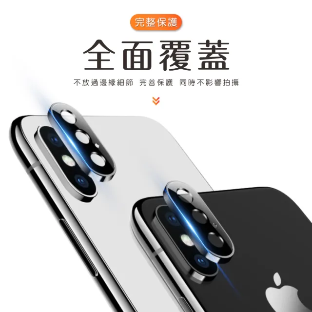 iPhone X XS 電鍍金屬手機鏡頭框保護貼(iPhoneXS手機殼 iPhoneX手機殼)