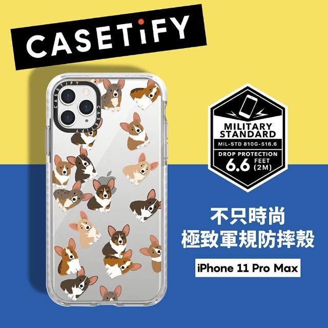 【Casetify】iPhone 11 Pro Max 耐衝擊保護殼-搗蛋柯基