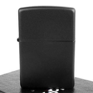 【Zippo】美系~Black Matte黑色烤漆打火機