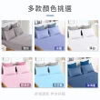 【寢室安居】護理級 防潑水防蹣抗菌保潔枕套(1對)