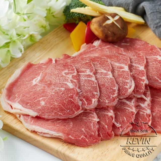 【凱文肉舖】美淇食品-美國CHOICE霜降嫩肩里肌火鍋片_5盒(200g/盒±9g)