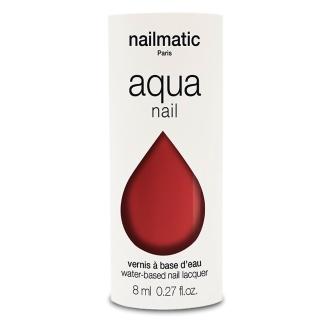 【Nailmatic】水系列經典指甲油 - Poppy 珊瑚紅(法國製可水洗指甲油)