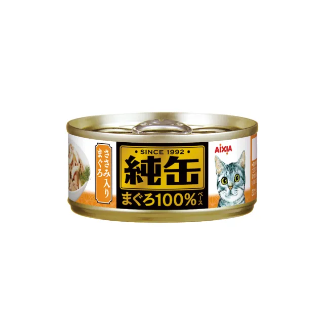 【Aixia 愛喜雅】純缶系列貓罐 65g*12罐組(副食 全齡貓)