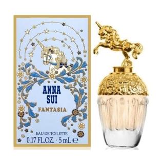 【ANNA SUI 安娜蘇】童話獨角獸女性淡香水(5ml .專櫃公司貨)