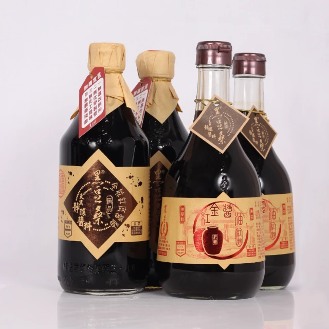 豆油伯醬油 x MOMO獨家 2入升級組(缸底680ml+茶