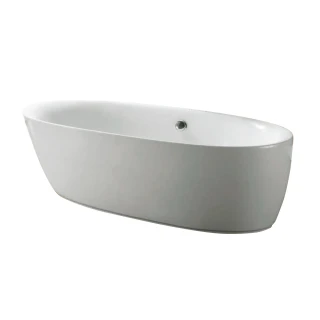【JTAccord 台灣吉田】01334-170 橢圓形壓克力獨立浴缸