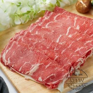 【凱文肉舖】美淇食品-美國CHOICE肋眼沙朗火鍋片 3盒(200g/盒±9g)