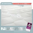 【ISHUR伊舒爾】3M防潑水技術鋪棉床包保潔墊+枕套2入 鋪棉加厚 台灣製造(單人/雙人/加大/特大 均一價)