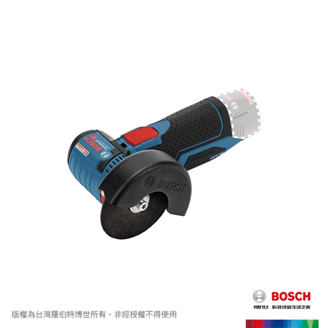 【BOSCH 博世】12V 鋰電3英吋免碳刷圓切機_空機(GWS 12V-76)