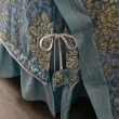 【ROYALCOVER】100%長絨棉日本布七件式兩用被床罩組 羅曼蒂-藍(雙人)
